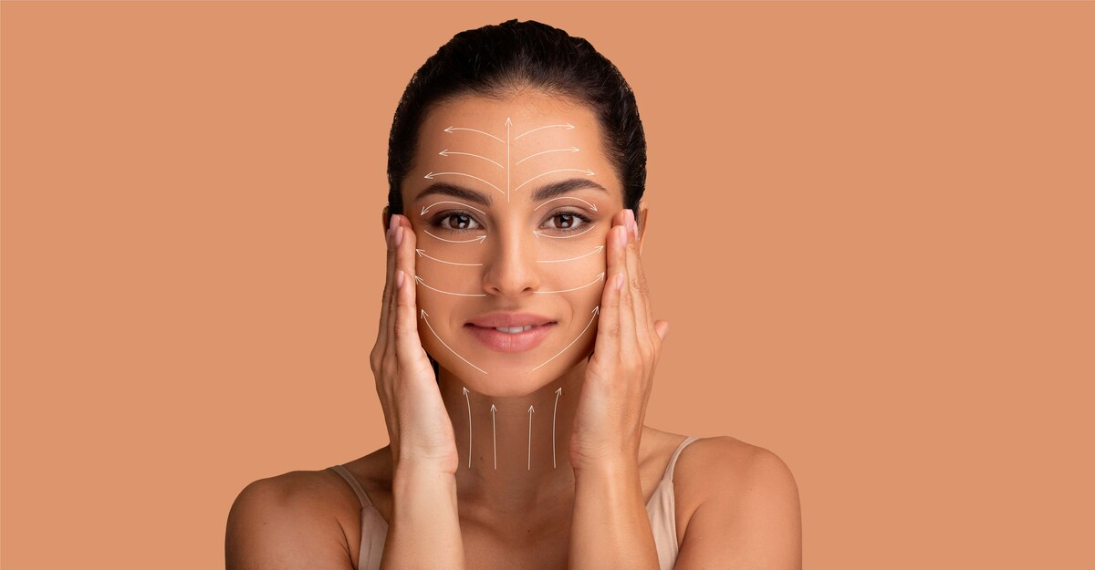 Facial Lifting Concept